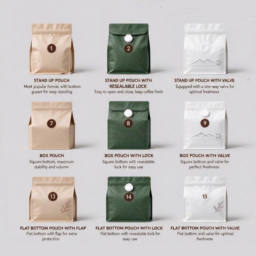 custom coffee bags