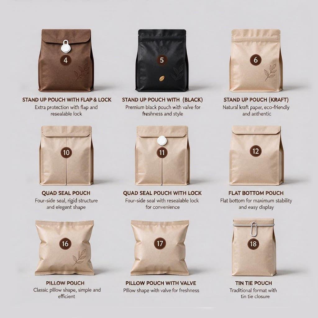 custom coffee bags