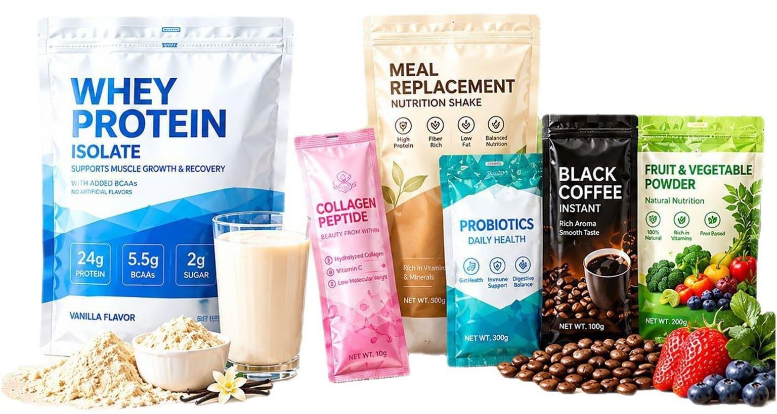 protein powder pouch